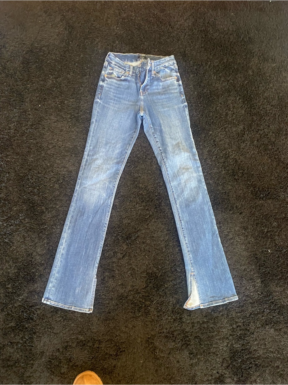 Express Women's skyscraper Jeans with Front Slit